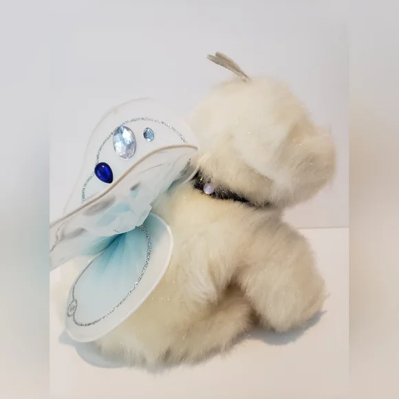 Vintage Aurora Puppillons Puppy Dog Butterfly Wings Stuffed Animal Plush 2002 - Picture 10 of 14